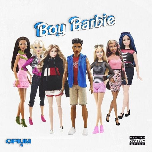 boy barbie car