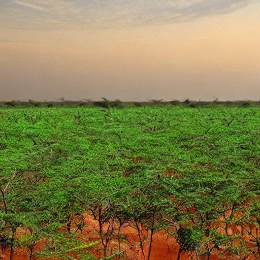 “The Green Wall Initiative Can Africa’s Great Green Wall Combat