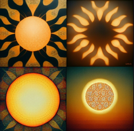 關鍵字：sun, pattern