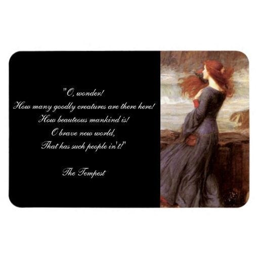 Brave New World Shakespeare Quote Nightmarish Brave New World. That Famous Dialogue By Miranda In… | By Winx | Medium Brave New World Shakespeare Quote Nightmarish Brave New World. That Famous Dialogue By Miranda In… | By Winx | Medium