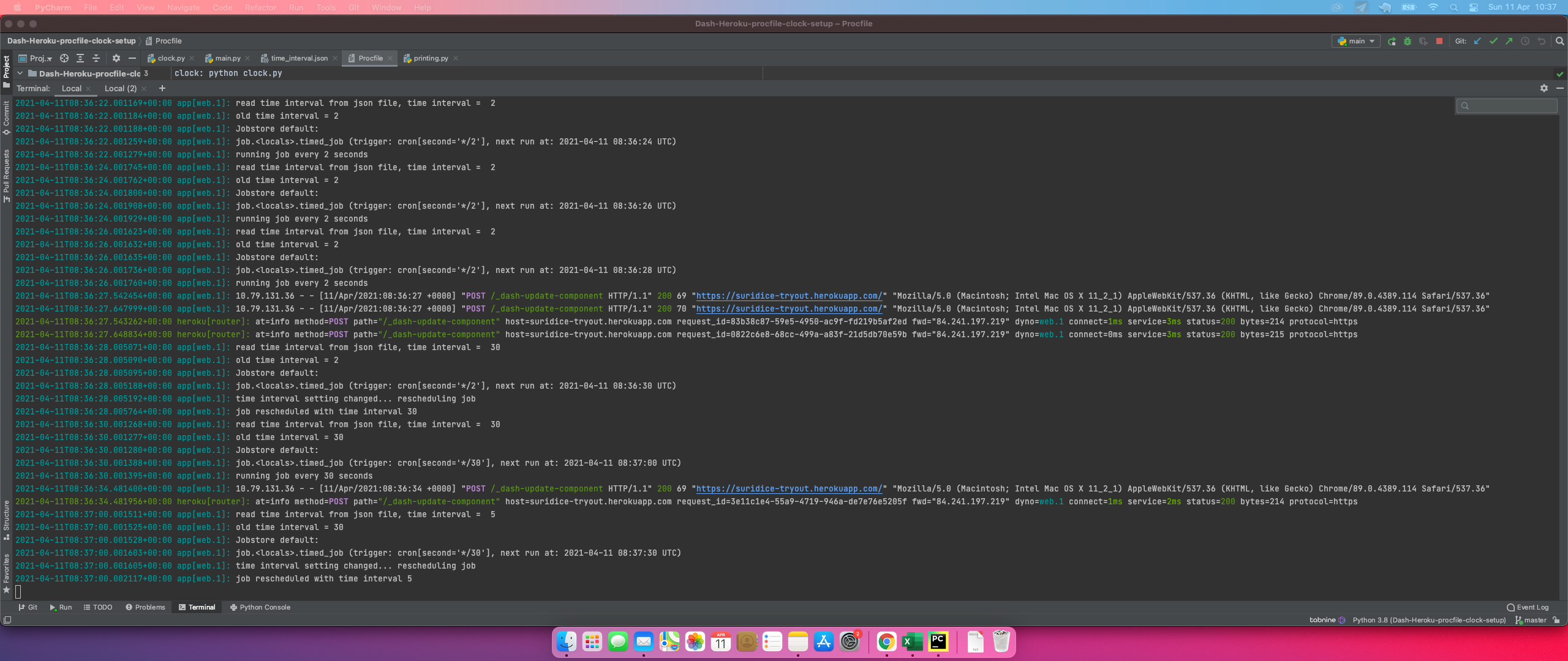 Running A Dash App 24 7 On Heroku With A Scheduled Worker By Kelvin Kramp Python In Plain English Running A Dash App 24 7 On Heroku With A Scheduled Worker By Kelvin Kramp Python In Plain English