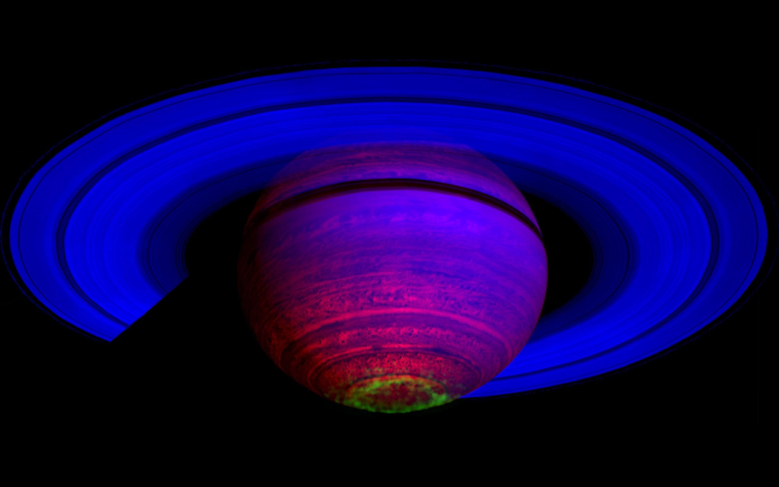 Laurora Di Saturno Spazio Tempo Luce Energia