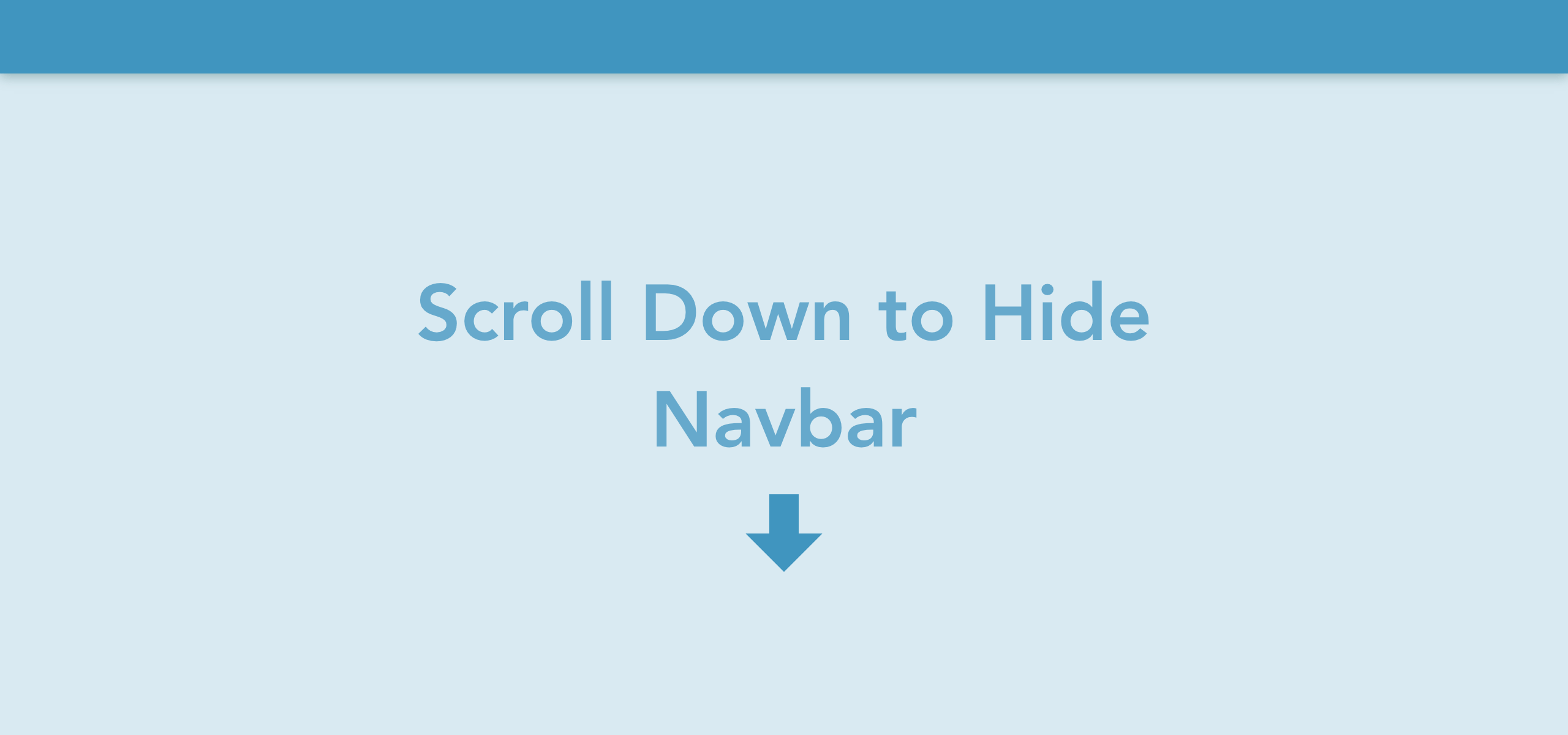 Hide Navbar on Scroll Down in Vue | by Taha Shashtari | Medium