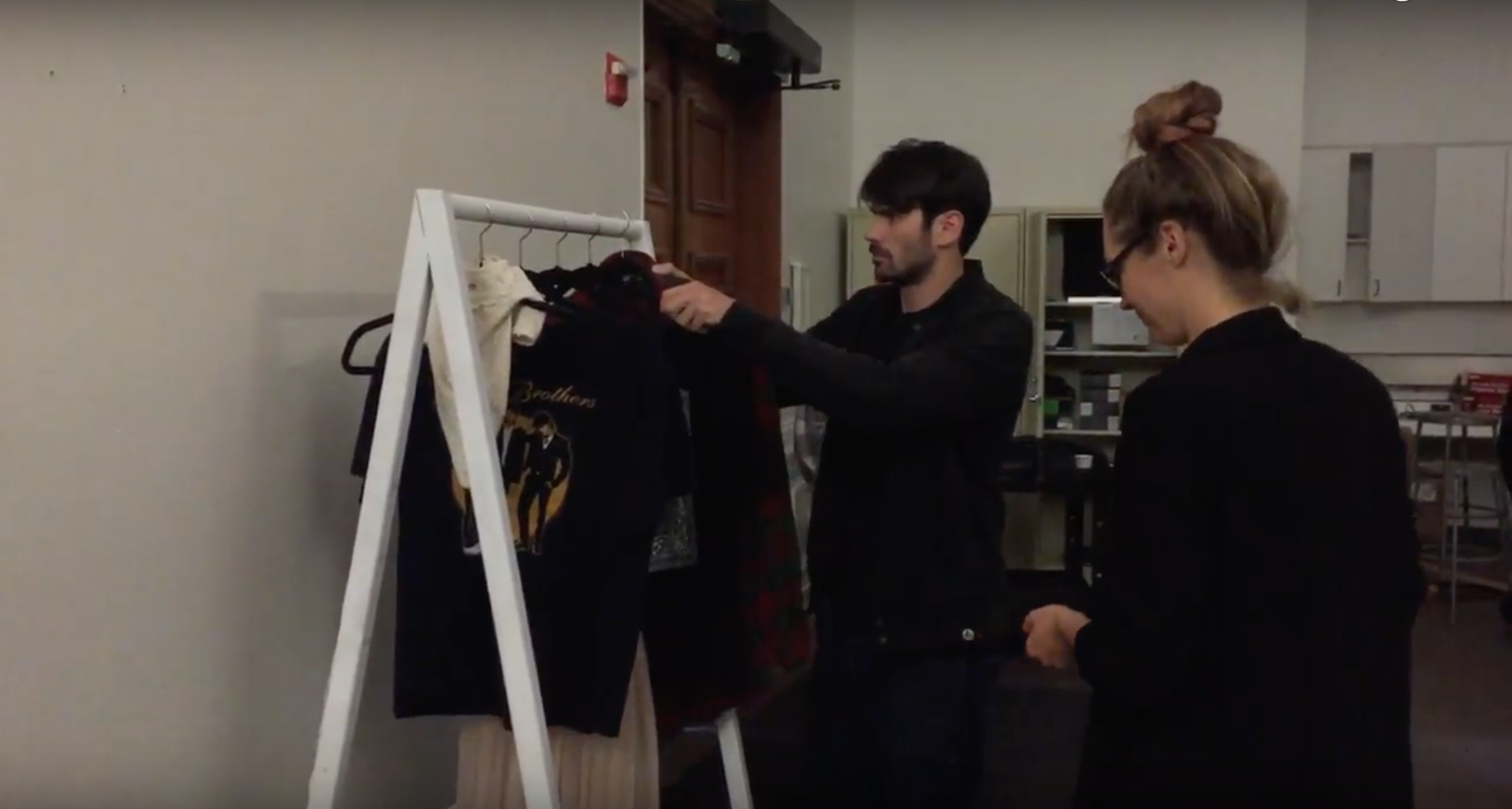 Rack of Stories. An interactive clothing rack that tells… | by Julie Ni ...