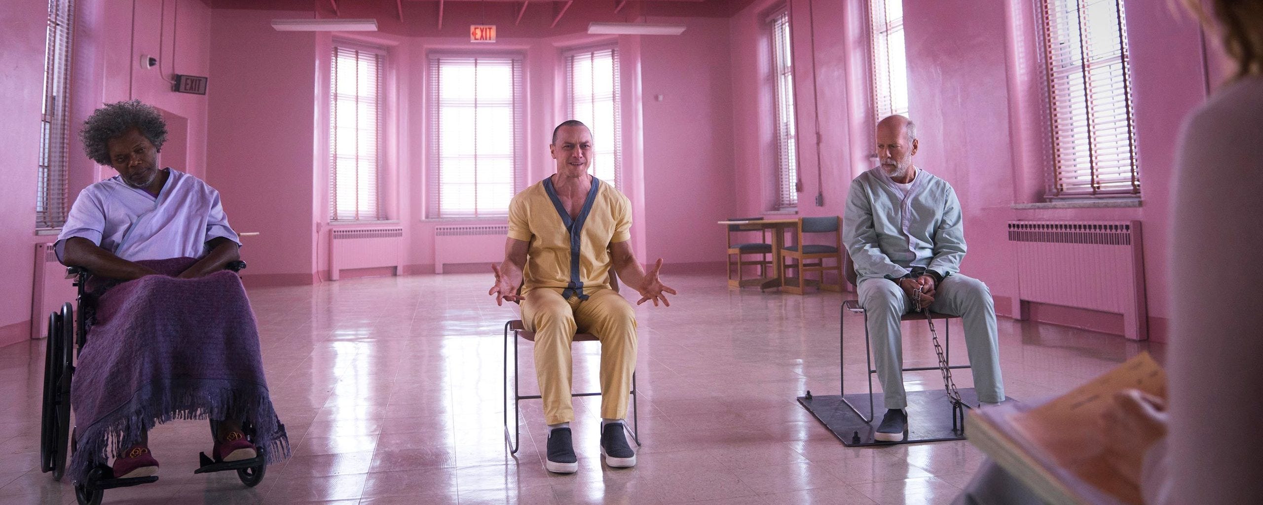 Movie Review Glass The Big Unbreakable Reveal That By Everymoviehasalesson Movie Time Guru