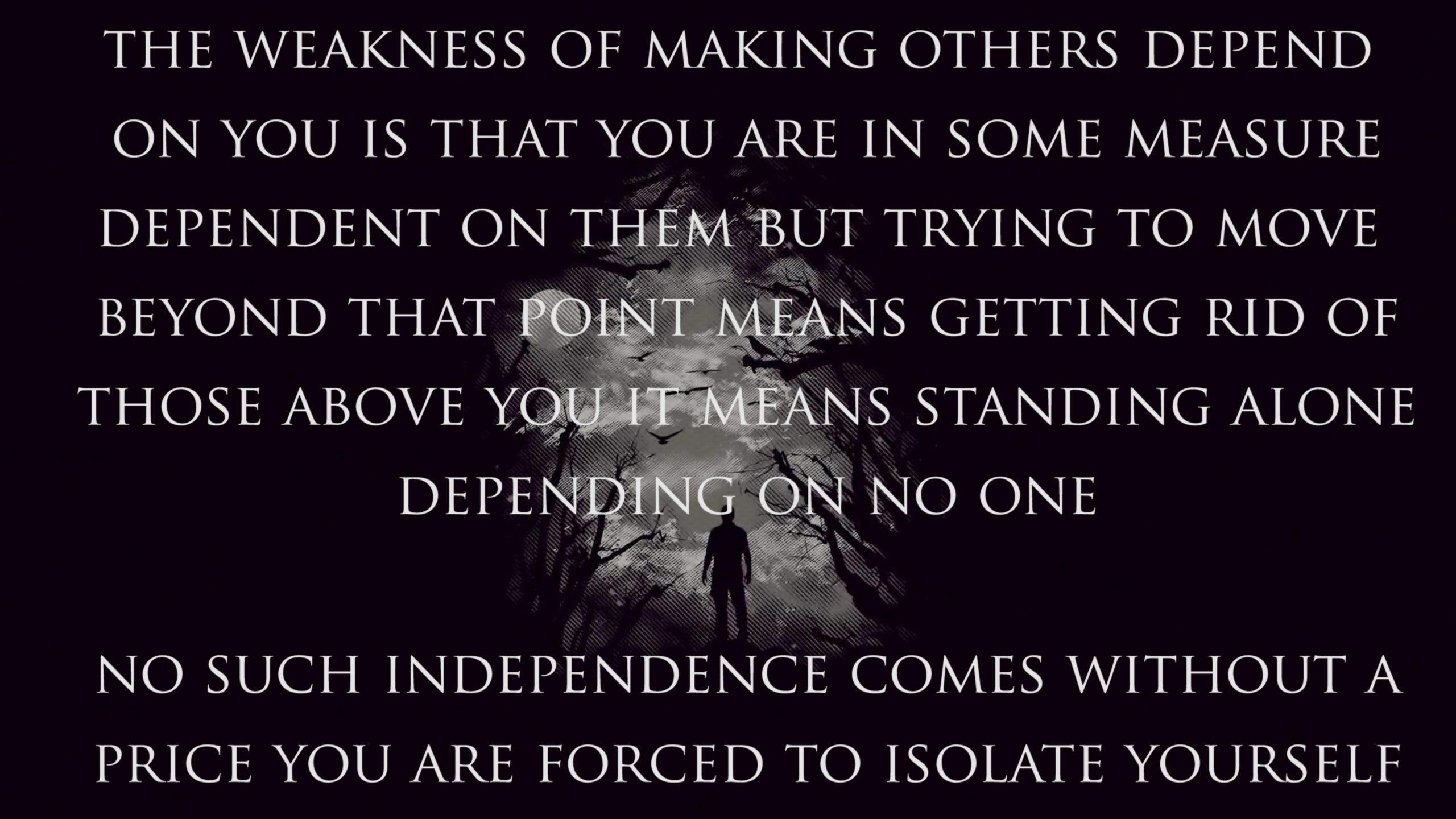 Law 11 Learn To Keep People Dependent On You by Alexander Emmanual