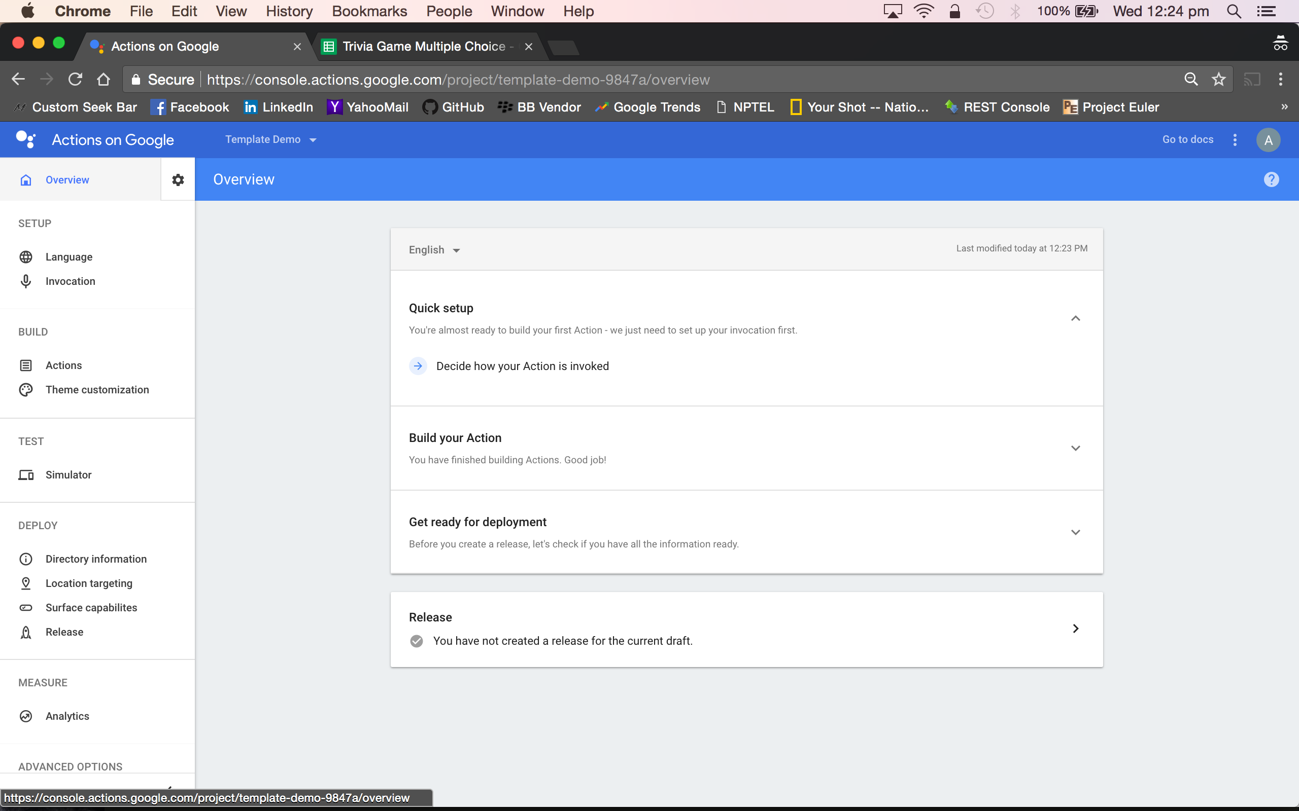 Google Assistant App in 5 min!. In this article, I will be showing you ...