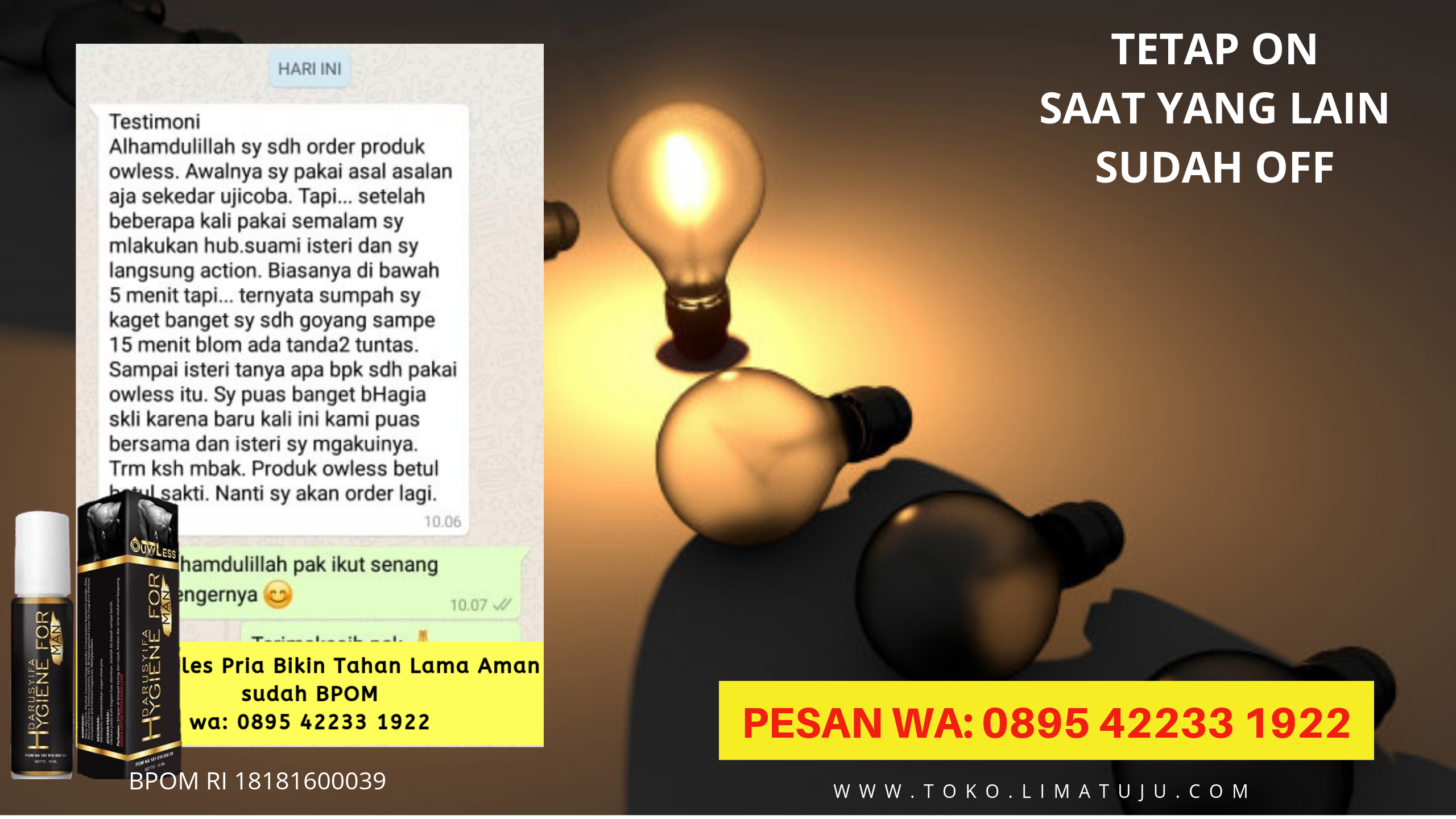 Toko Minyak Oles Alami Tahan Lama Cimahi Ouwless Hygiene For Man