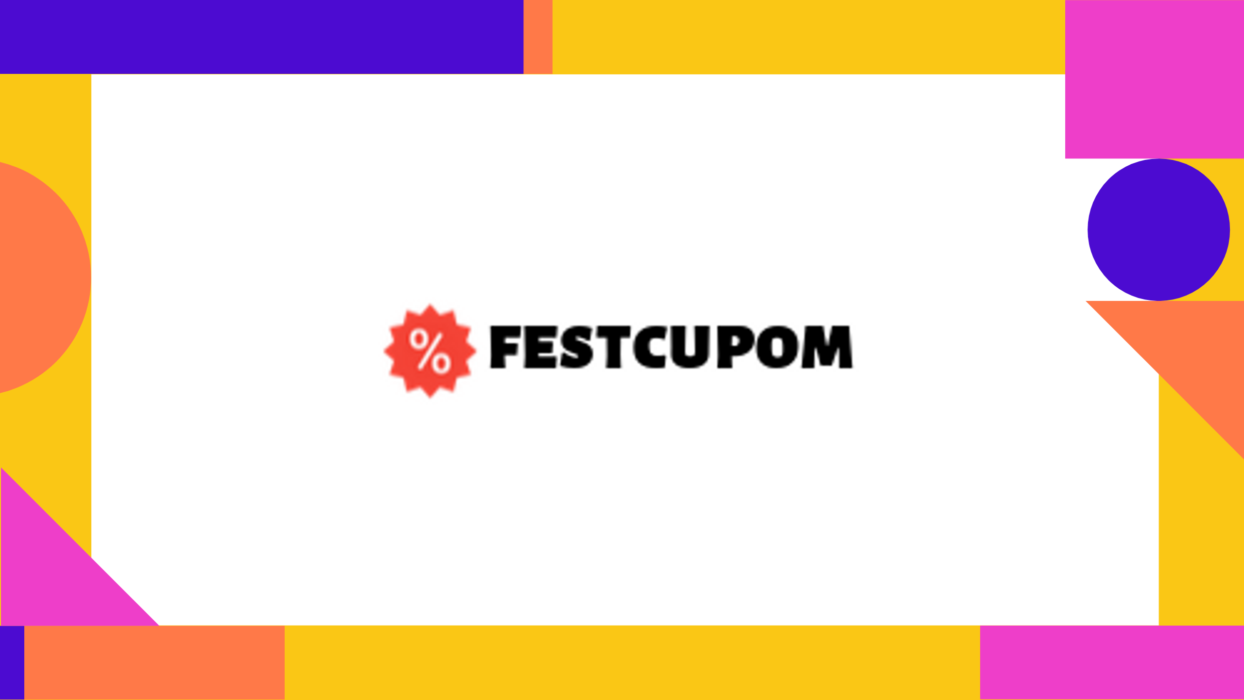Cupom de Desconto — Festcupom. O Festcupom é um site totalmente… | by  Festcupom | Medium