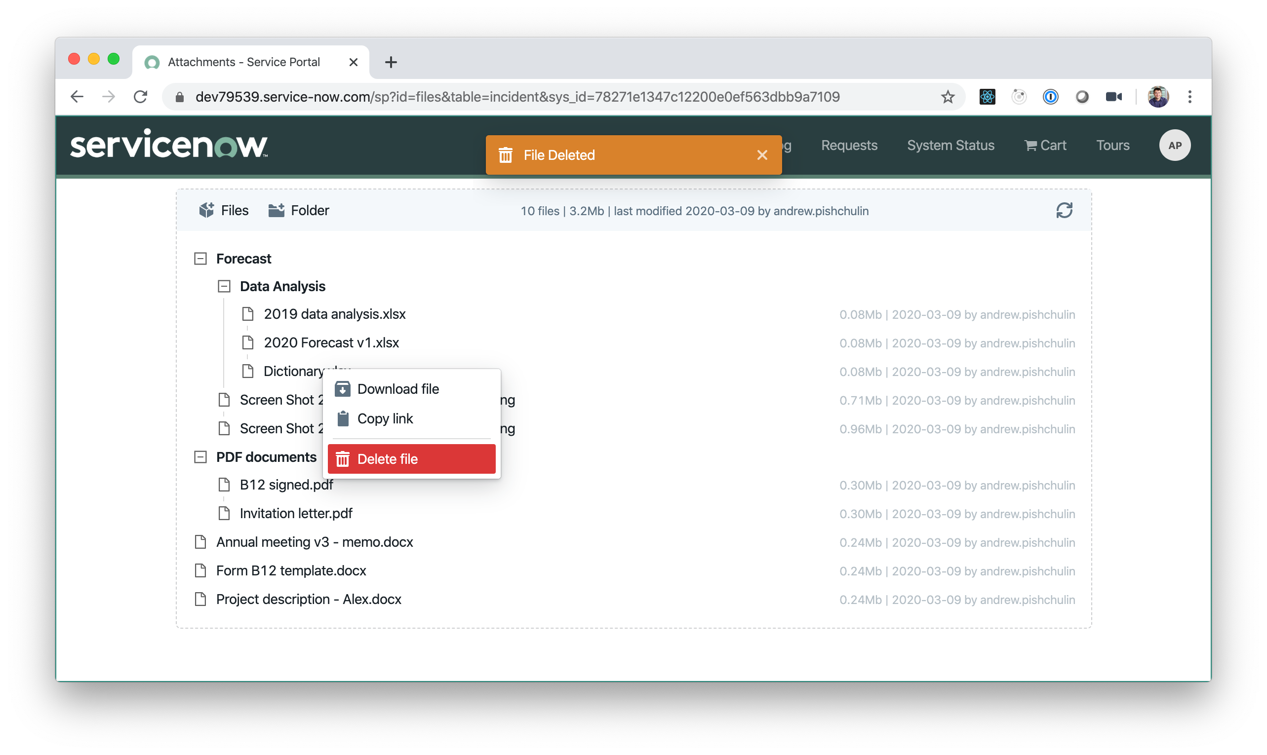 Advanced attachment management in ServiceNow Andrew Pishchulin Medium