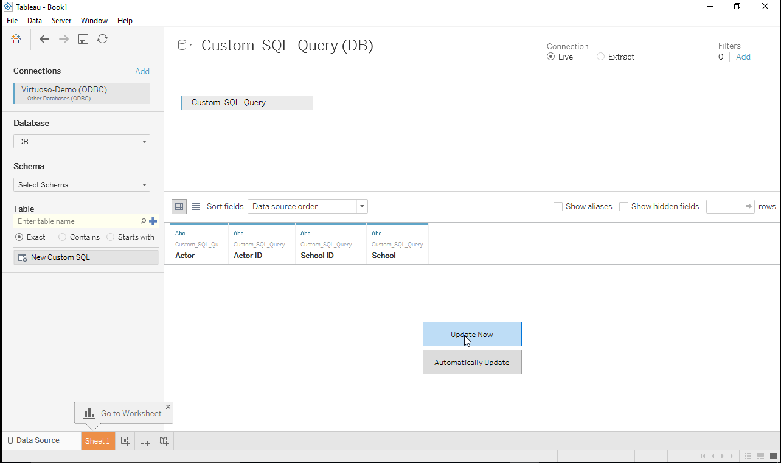 Visualizing SPARQL Results in Tableau - OpenLink Virtuoso Weblog - Medium