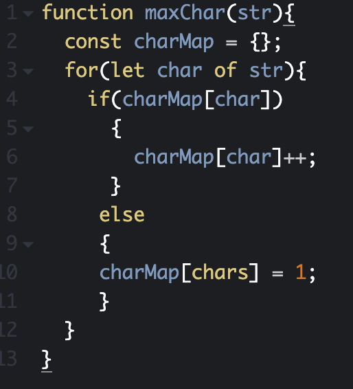 Some useful things before you go to interview. JS algorithms. MaxChars ...