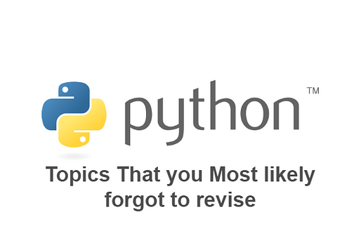 Python 面试复习笔记，只有那些你最有可能错过的话题