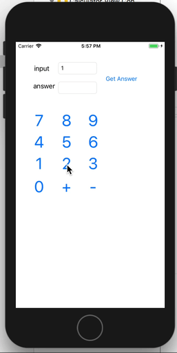 Simple iOS App — Calculator. A simple calculator with only plus and ...