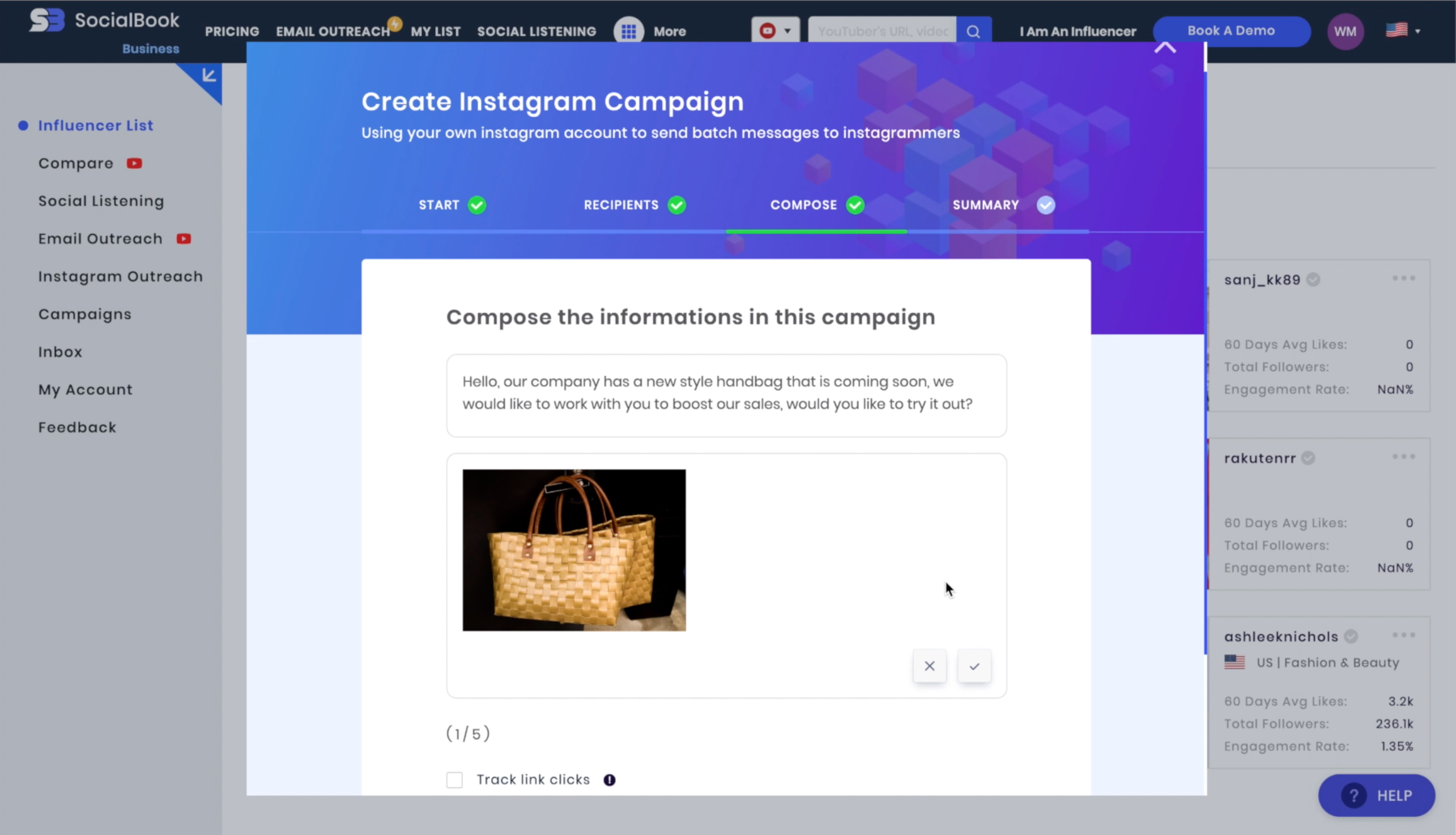 How to Mass DM Instagram Influencers in 4 Steps SocialBook Medium