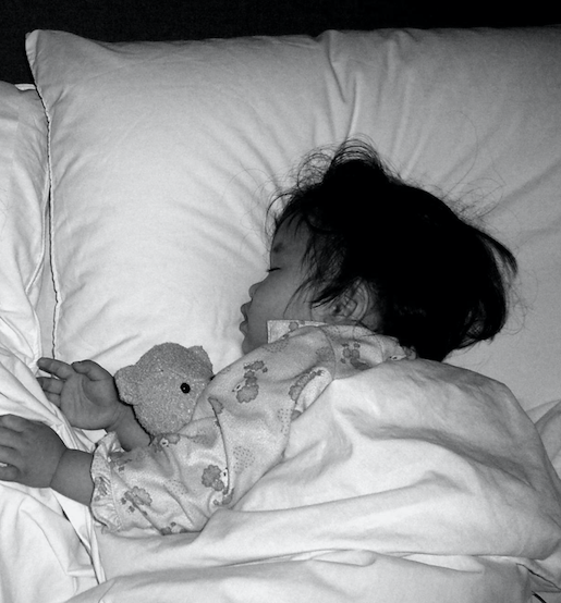 Tonight in the usual routine of putting my 3year old to bed, we made