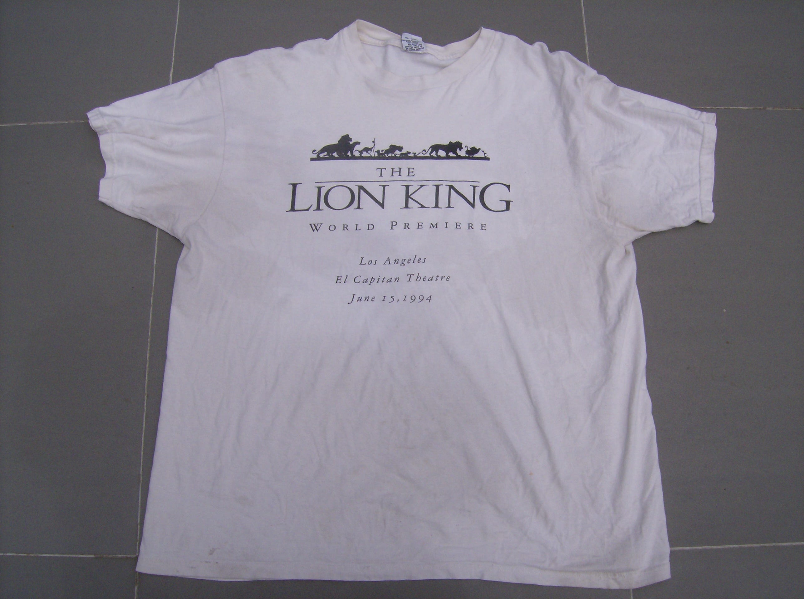 the lion king 1994 premiere