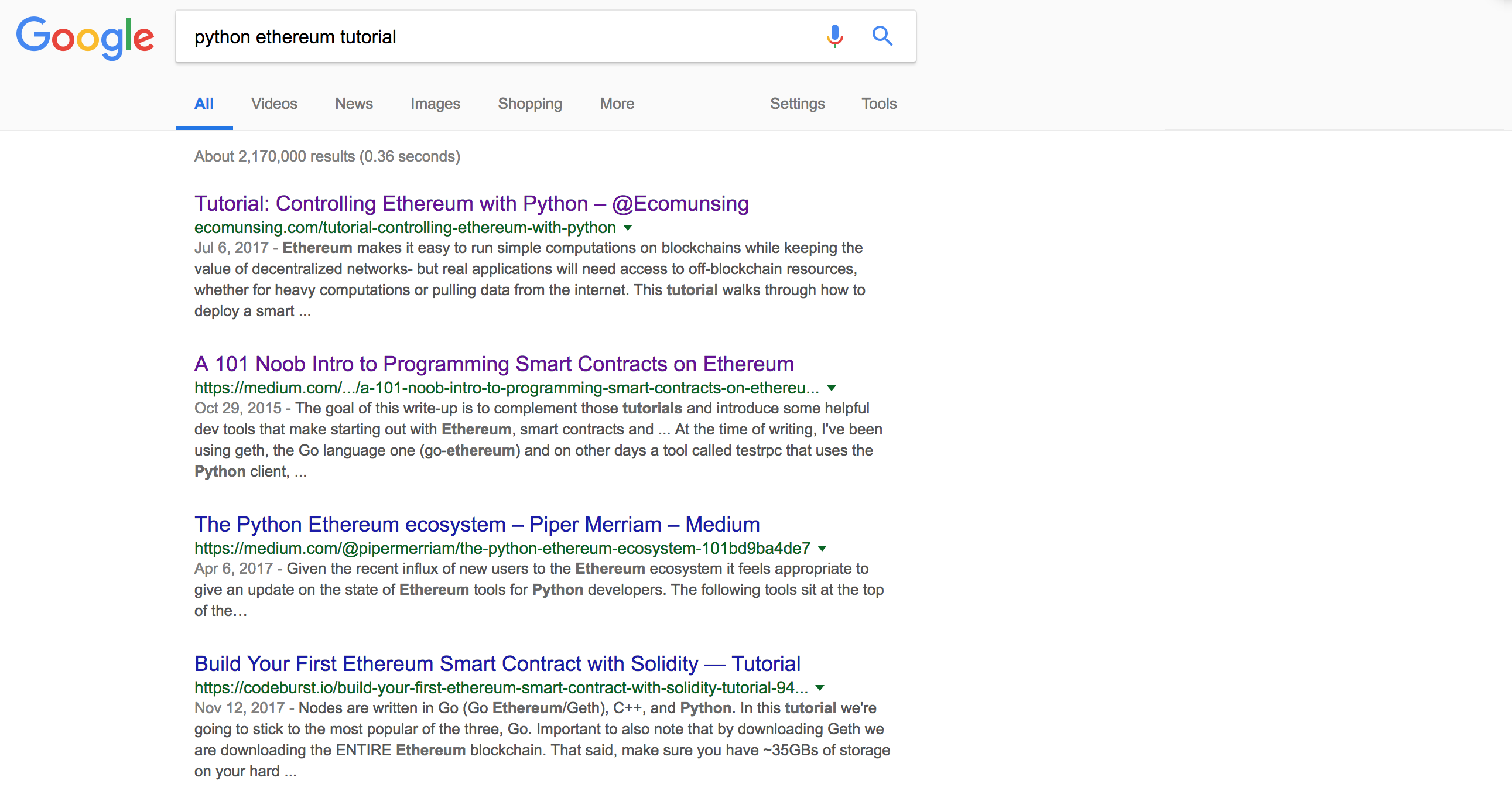 Ethereum Smart Contracts in Python: a comprehensive(ish) guide | by ...