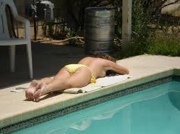 My Neighbor Sunbathing My Neighbor Sunbathing