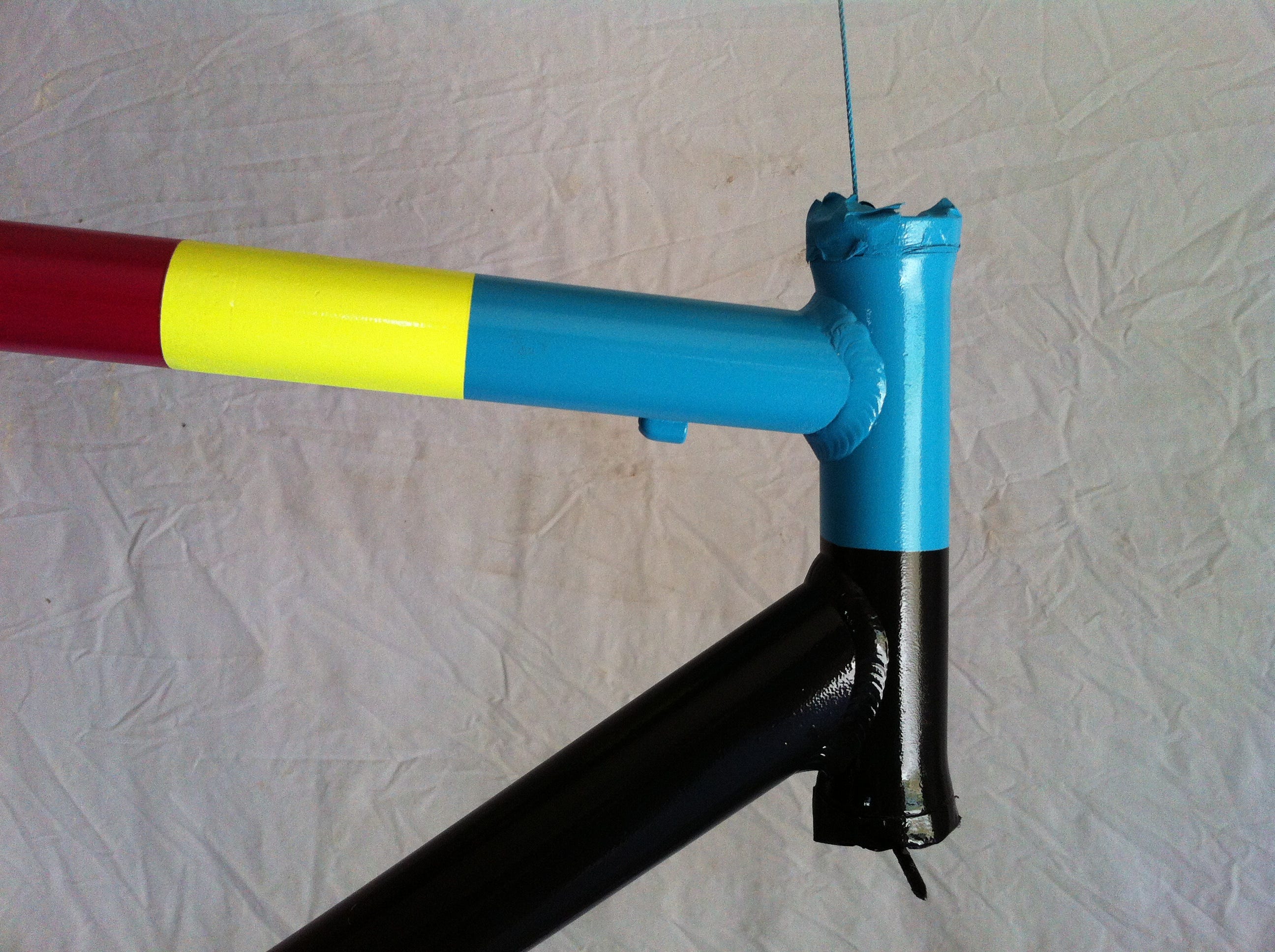 airbrush bike frame