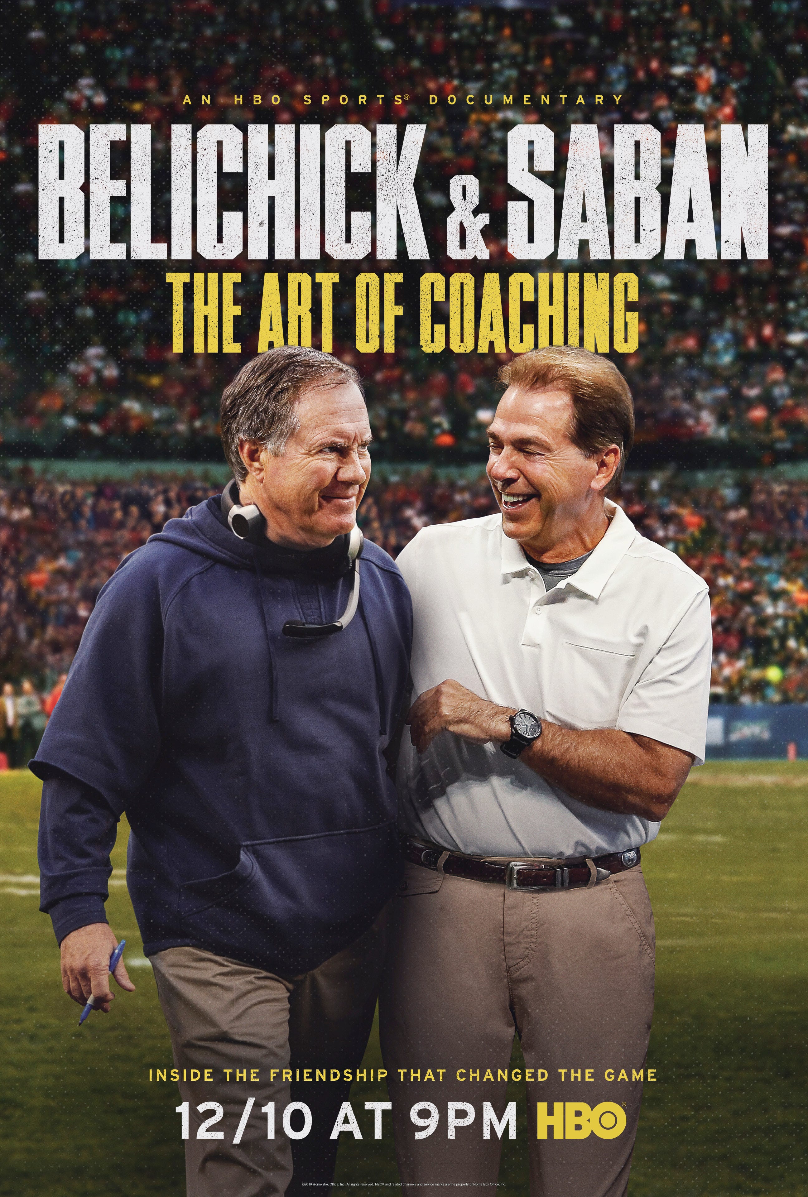 Hbo Sports Nfl Films Belichick Saban The Art Of