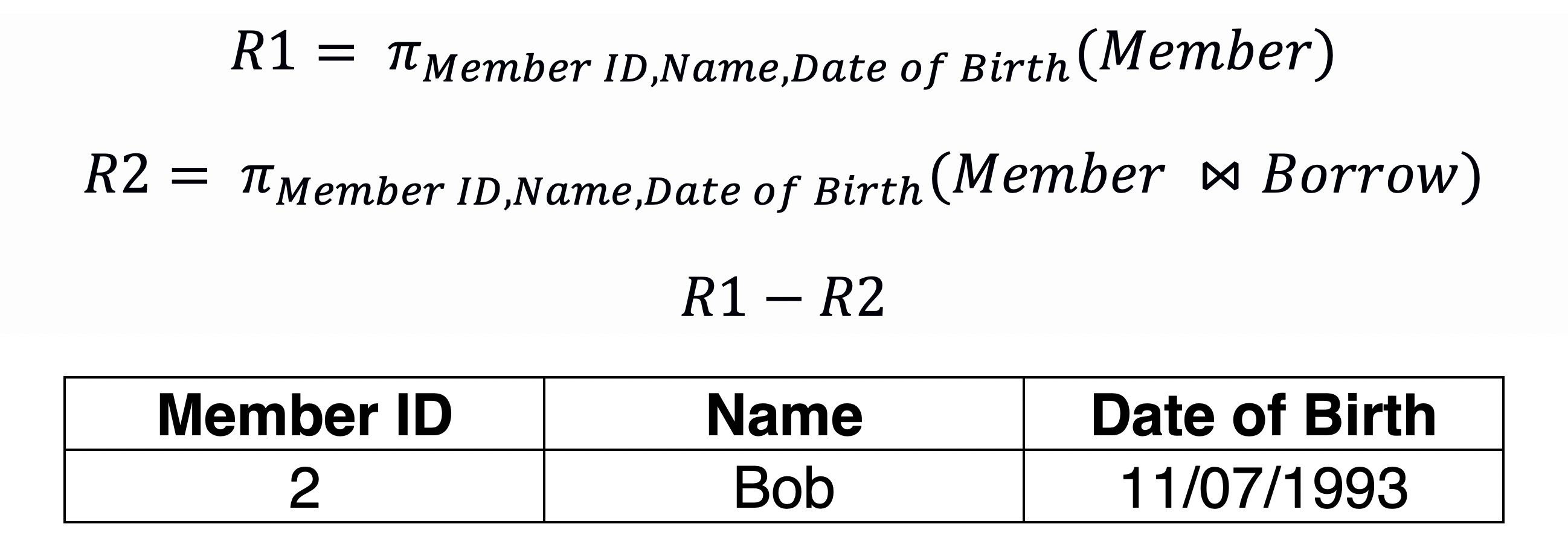 A Quick Guide to Relational Algebra Operators in DBMS | by Vijini