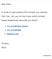 Sample email for persona segmentation