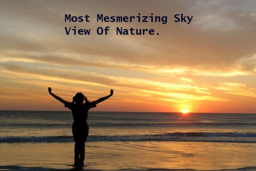 15 Most Mesmerizing Sky View Pictures with Beautiful Nature Quotes. (My  Photography) | by Urooj Khan | Medium