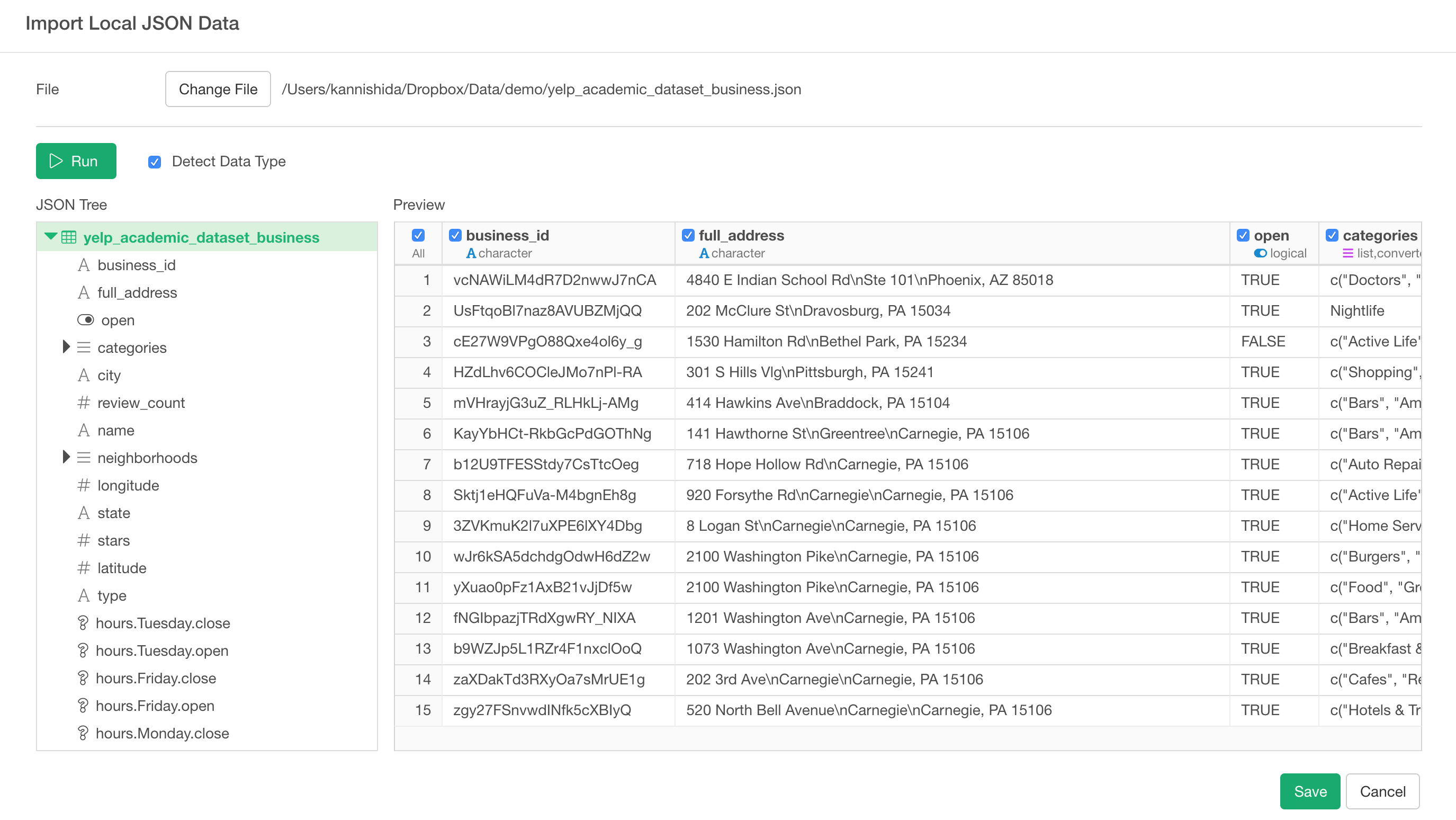 Transforming JSON Data and Visualize in Exploratory | by Kan Nishida ...
