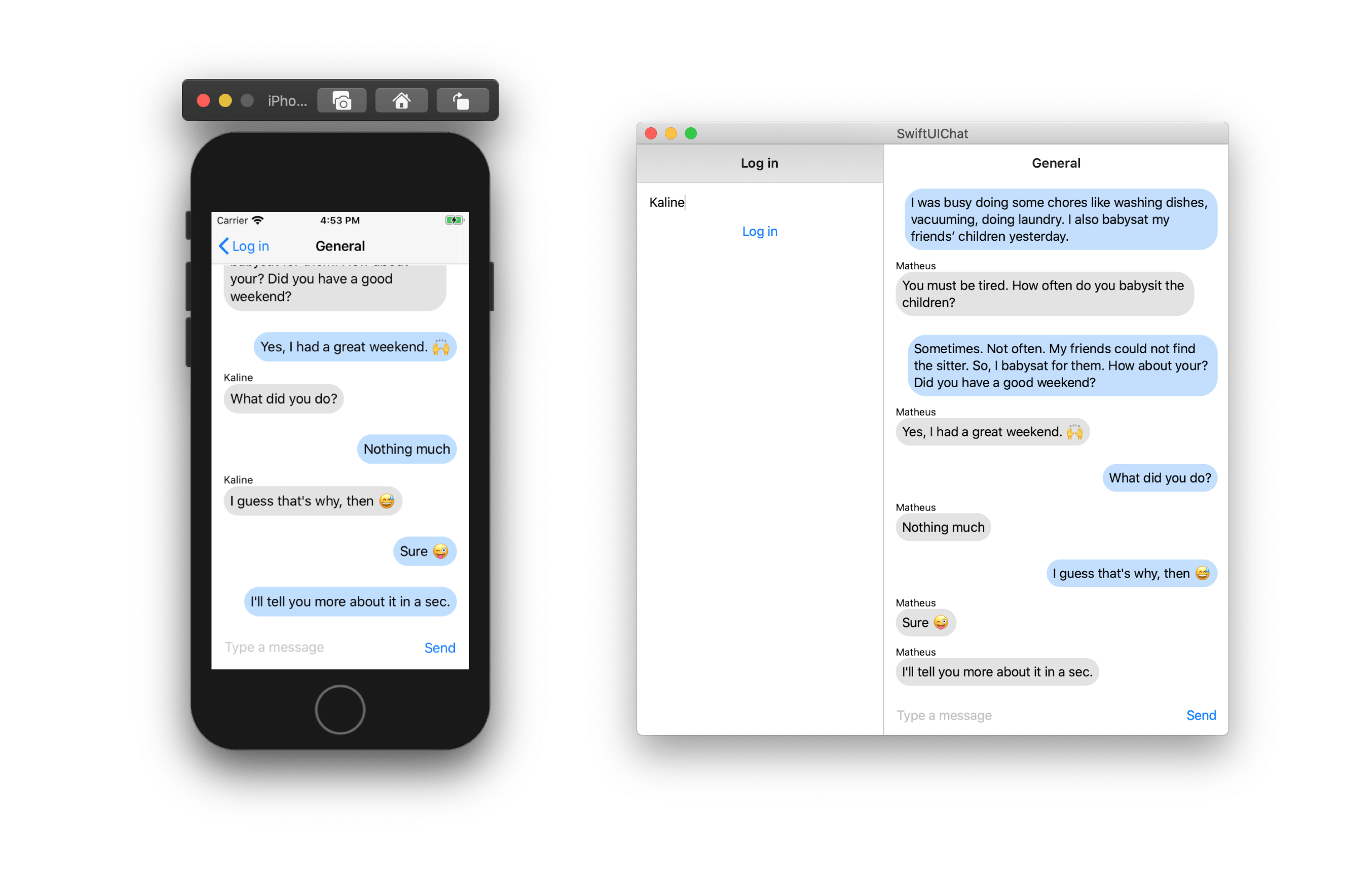 How To Build A Chat App With Swiftui Part 1 By Matheus Cardoso Noteworthy The Journal Blog