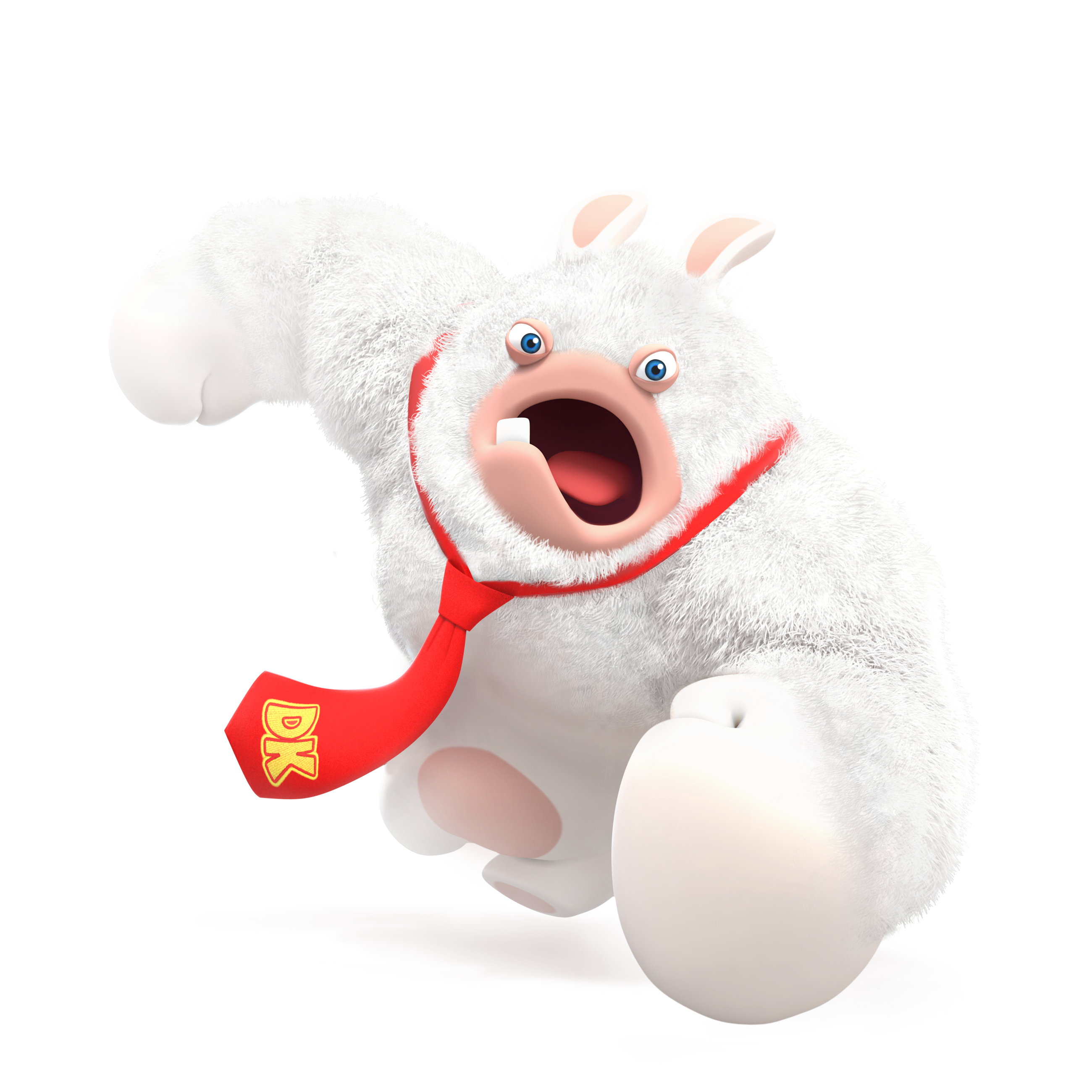 rabbid peach plush