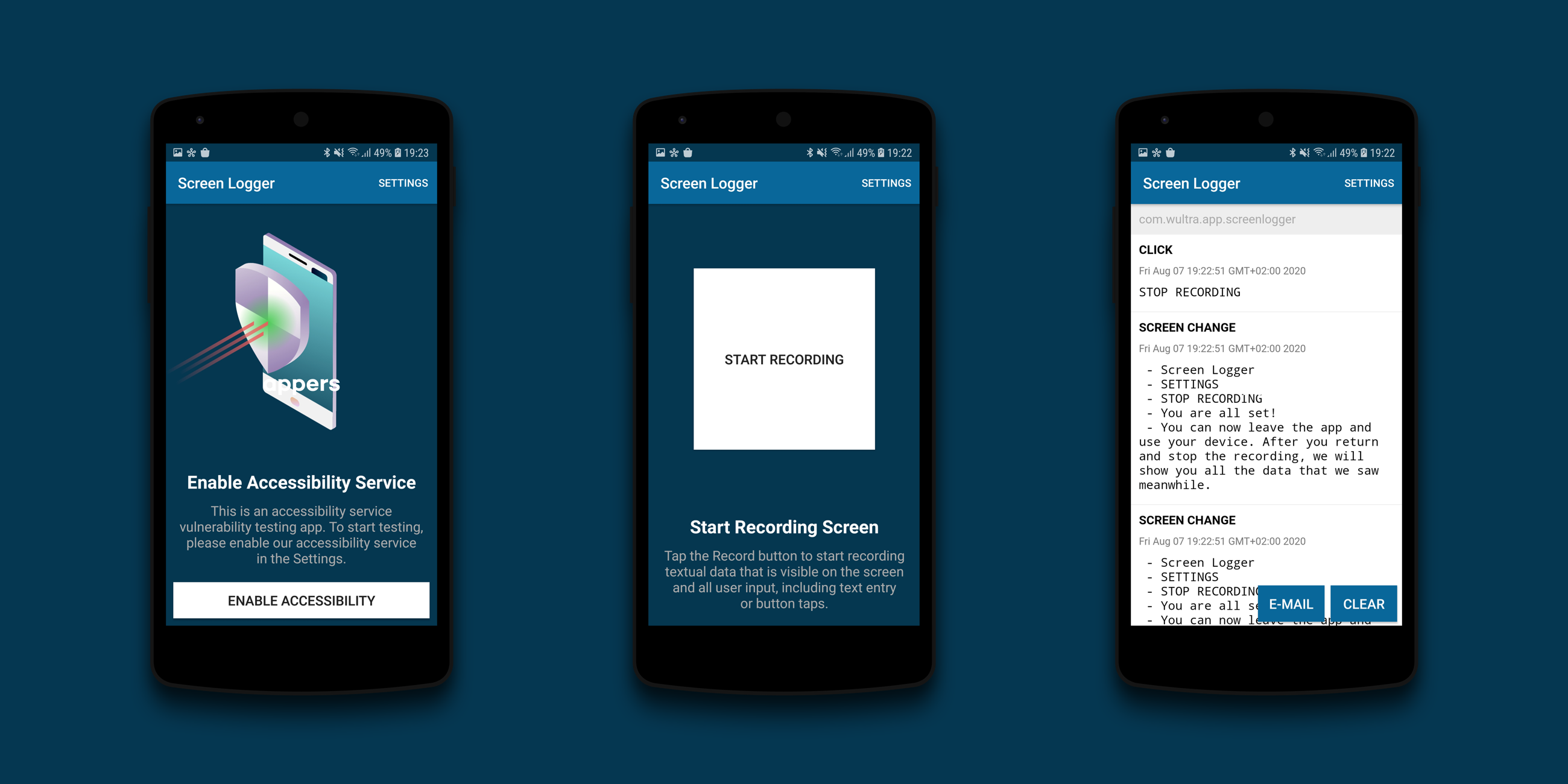 Do Your Android Apps Leak Sensitive Data Via Accessibility Services Test It With The Screen Logger App By Petr Dvorak Wultra Blog Medium