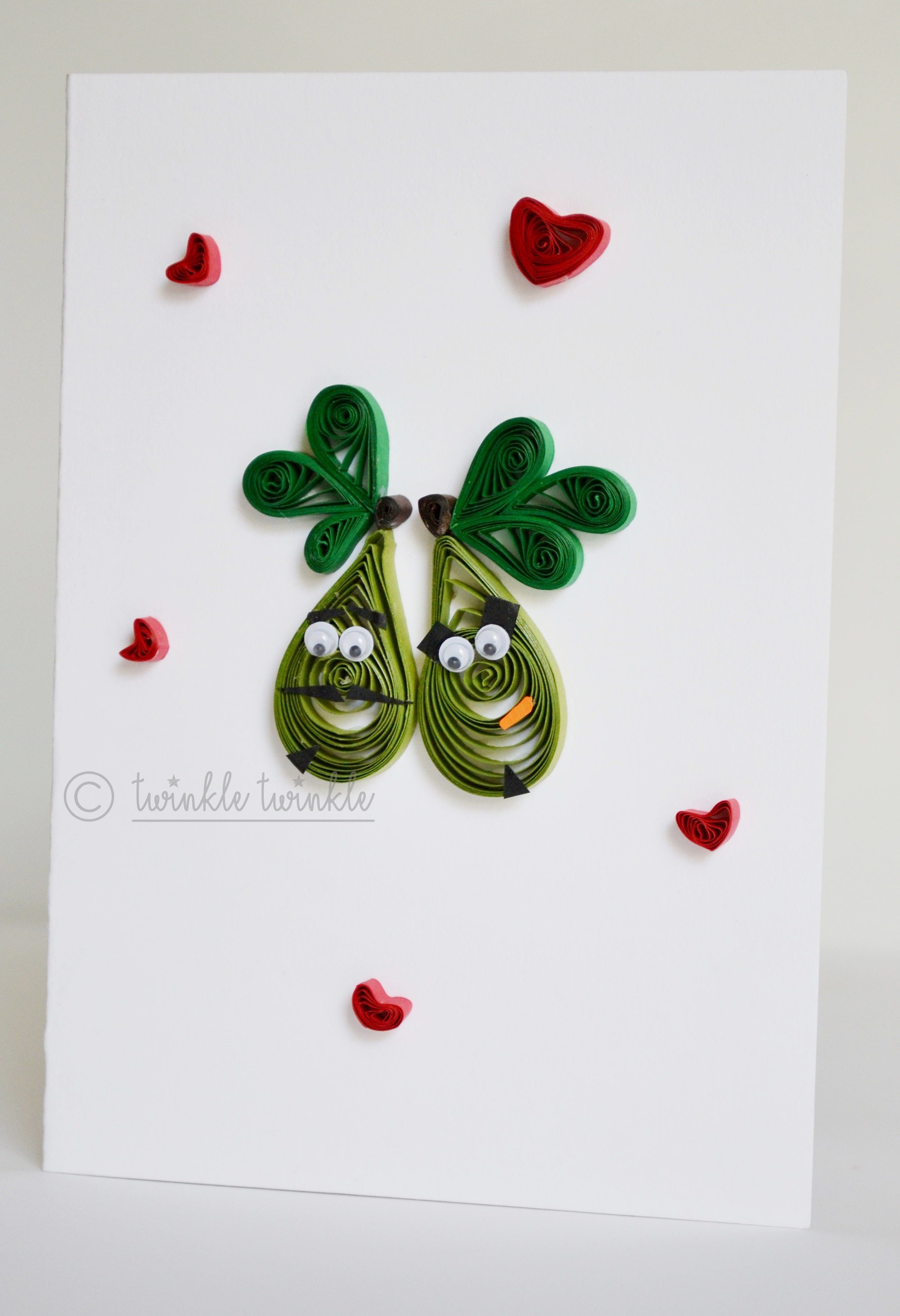 diy: in love quilled cardspallavi dorai |priyanka