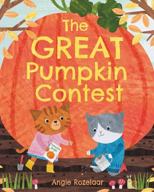 the great pumpkin contest by angie rozelaar