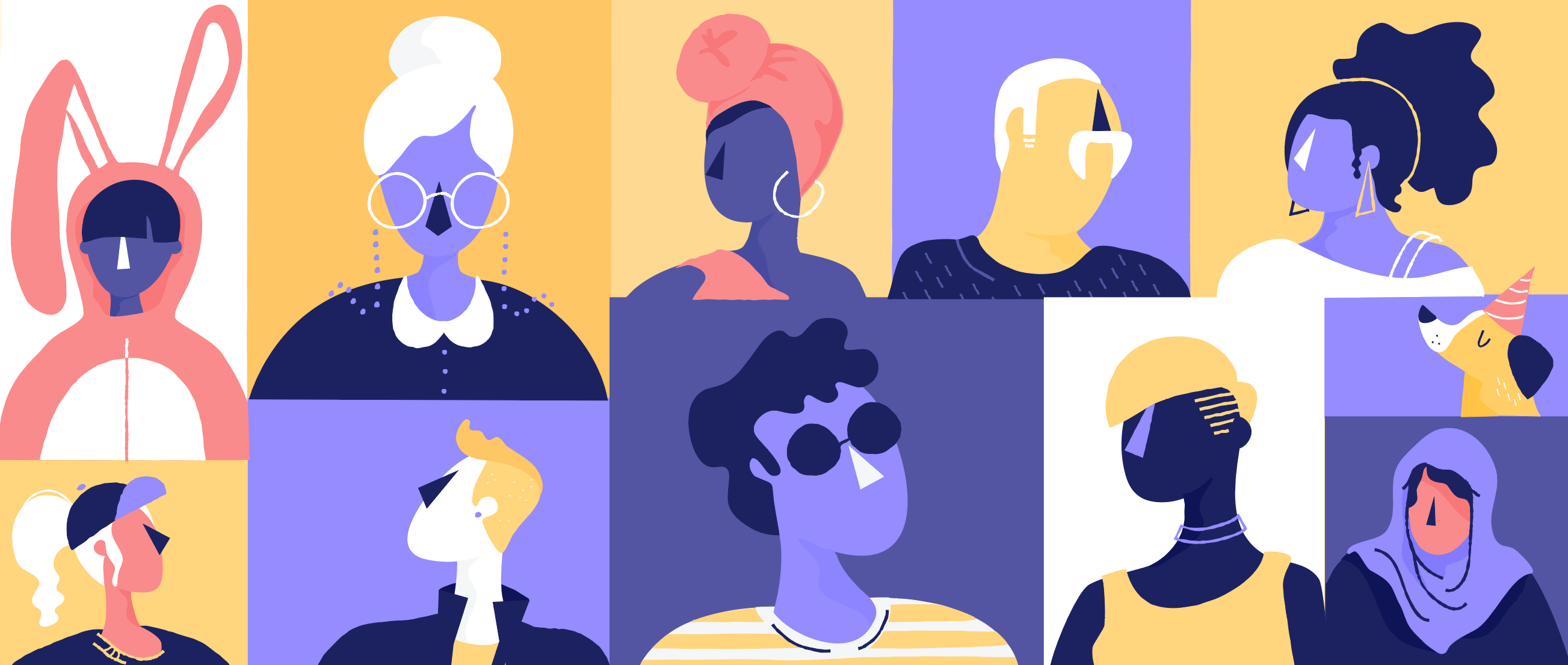 You Can T Hust Draw Purple People And Call It Diversity By Meg Robichaud Shopify Ux