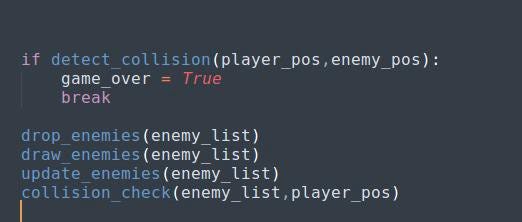 Basic 2-D Game in Python(part-7). As the main article is a bit lengthy ...