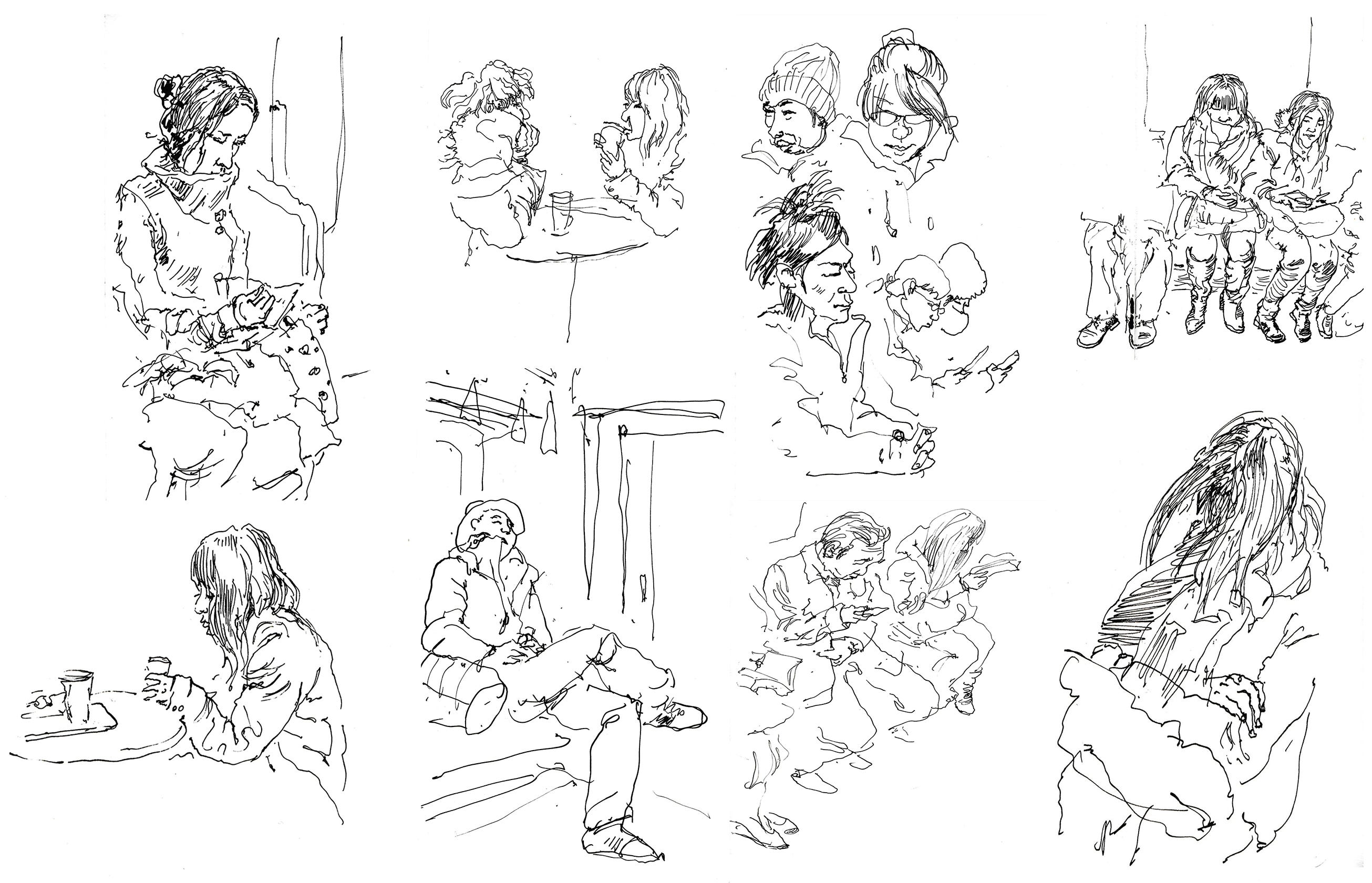 On The Spot Drawing Let S Say You Are Sitting In The By Tim Mccormack Noteworthy The Journal Blog