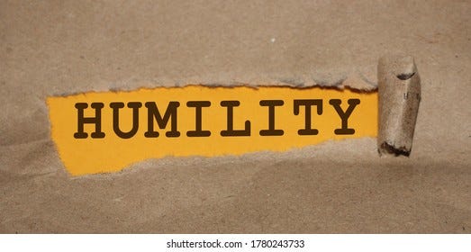 On Humility 