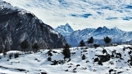 Auli Mountain view