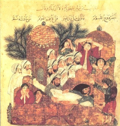 Pandemics in Middle Eastern Art - History of Pandemics in the Middle East -  LibGuides at American University of Beirut