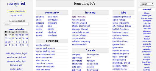 Writing Prompt Write A Fictional Craigslist Post Anthony