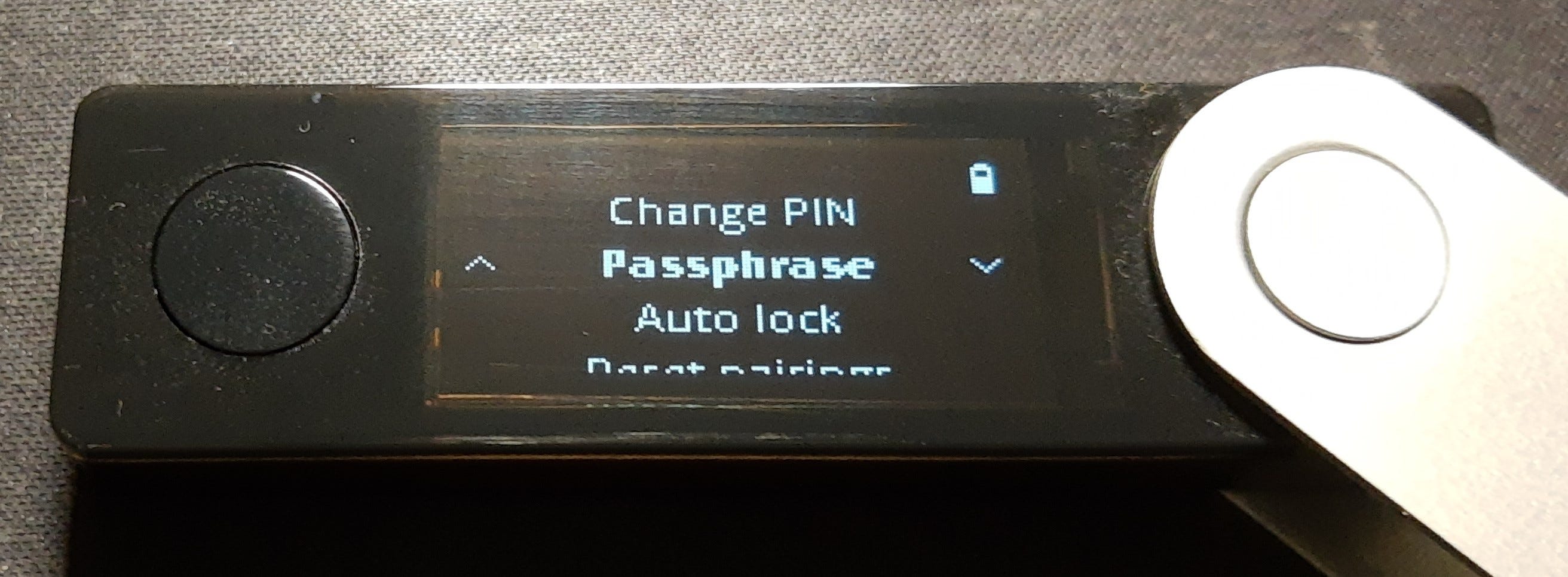 Set up and restore a ledger nano X with an optional passphrase or 25th