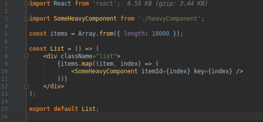 React Map List To Components React Hook For Rendering Large Lists | By Alexey Gaynulin | Medium
