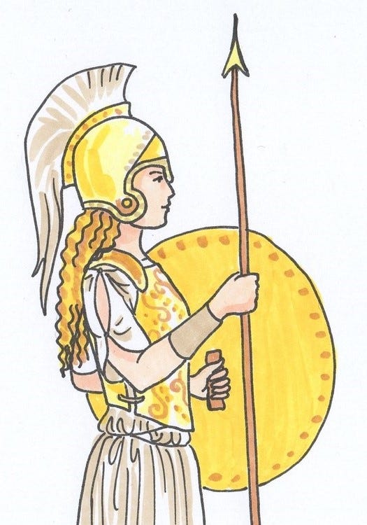 Athena The Most Powerful Mind Of The Ancient World Greek