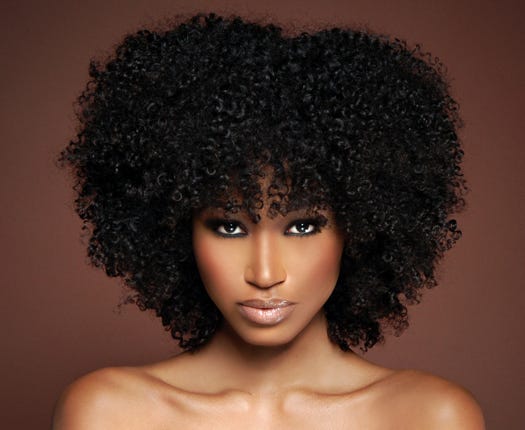 human hair afro