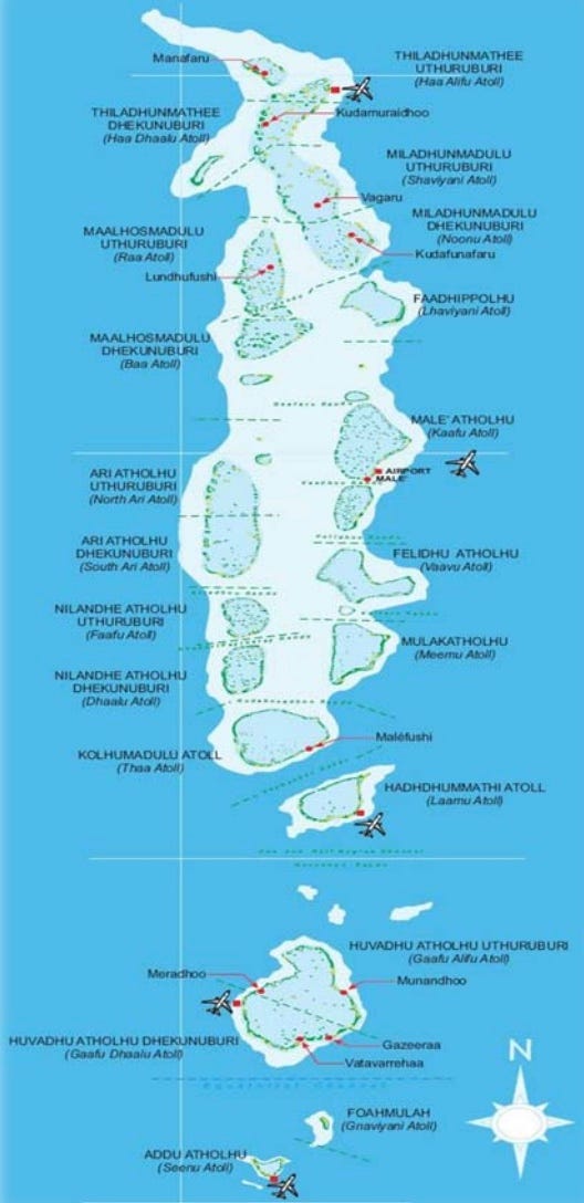 Republic Of Maldives Map The Lost Continent Of Atlantis — The Maldives | By Dr. Scubarob | Medium