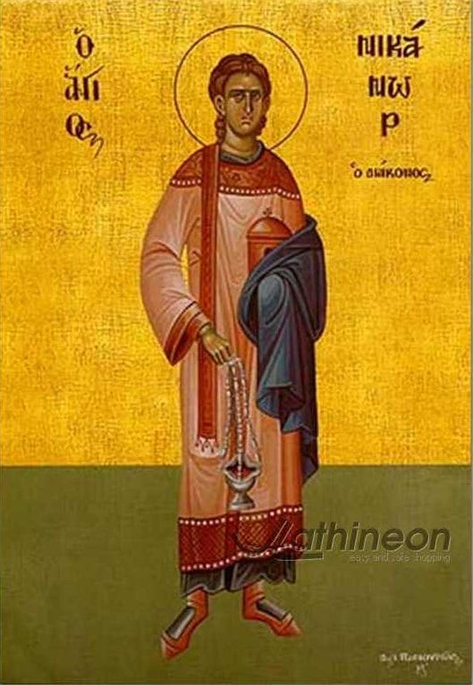 02 Works, Religious Art — Today, January 10, Is St. Nicanor The Deacon's  Day, With Footnotes — 10 | By Henry Zaidan | Medium
