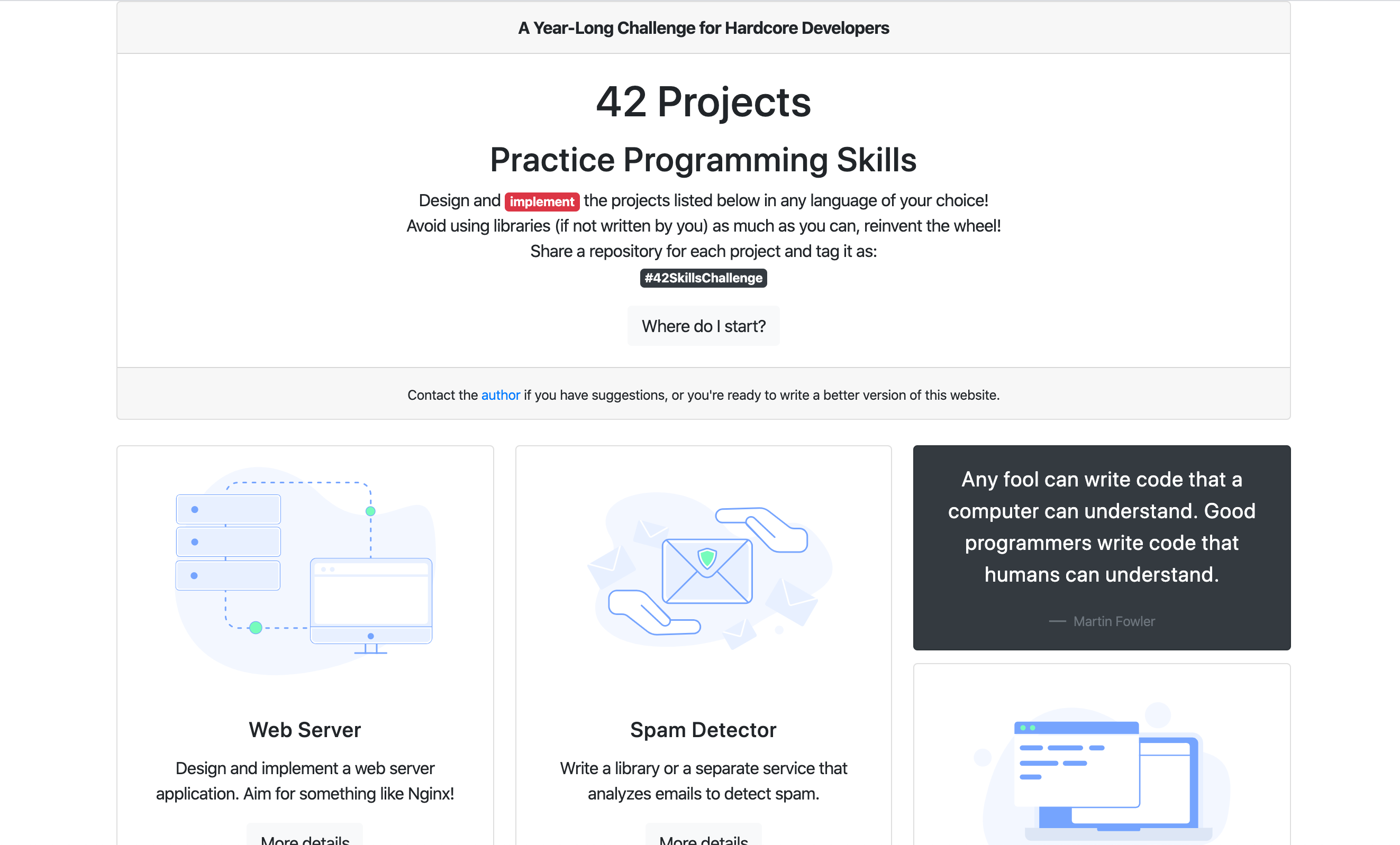 6 Projects to Practice Programming Skills  by Vardan Grigoryan