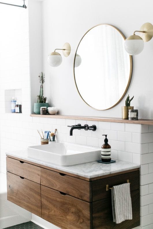 How To Perfectly Light Your Bathroom Pottery Barn