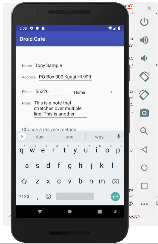 04.2 Input controls. 1.1 Add an EditText for entering name | by Astrid ...